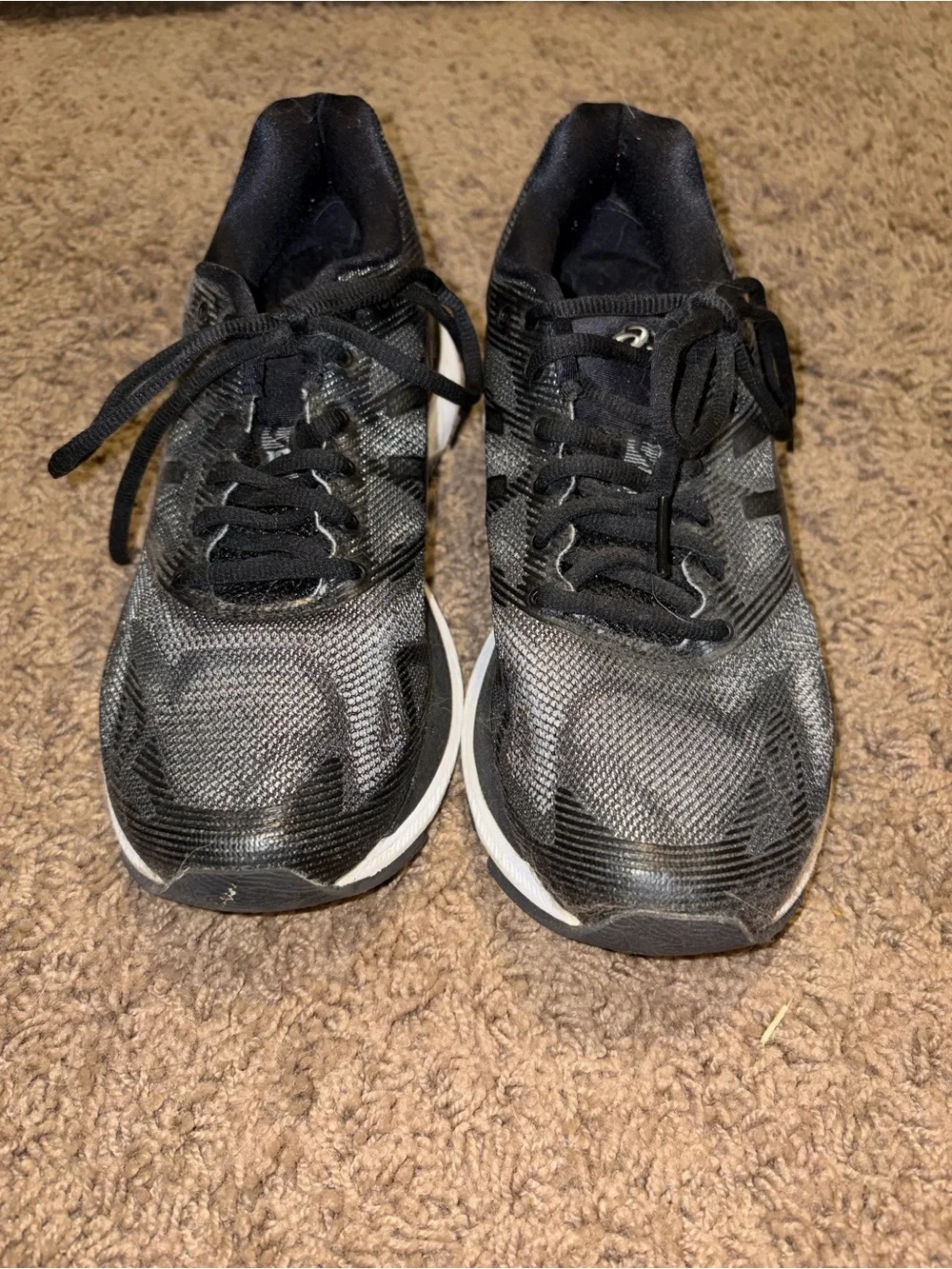 Women's Black Women’s Black ASICS size 7.5